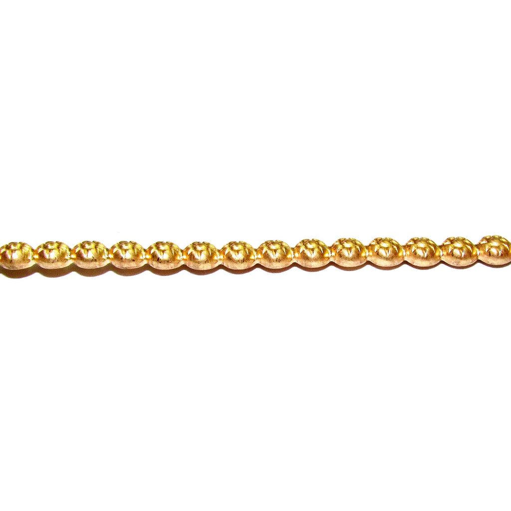 14K Yellow Gold filled Gallery wire, Jewelry making, Gallery ribbon, Gallery pattern, Gold Filled Wire, Gold Filled Setting - 4 inch (10 cm)