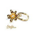 14K Yellow Gold Filled Hook and Eye Clasp: Decorative Jewelry Making