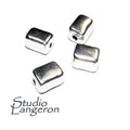 925 sterling silver handmade beads BS 53, silver beads, handmade beads, decorative beads, Jewelry making, Original beads - 1 piece