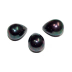 Natural Sea shell pearl Teardrop half drilled Beads size 12x8 mm, Natural shell pearl Matching, Half Drilled Beads, Jewelry making - 1 piece