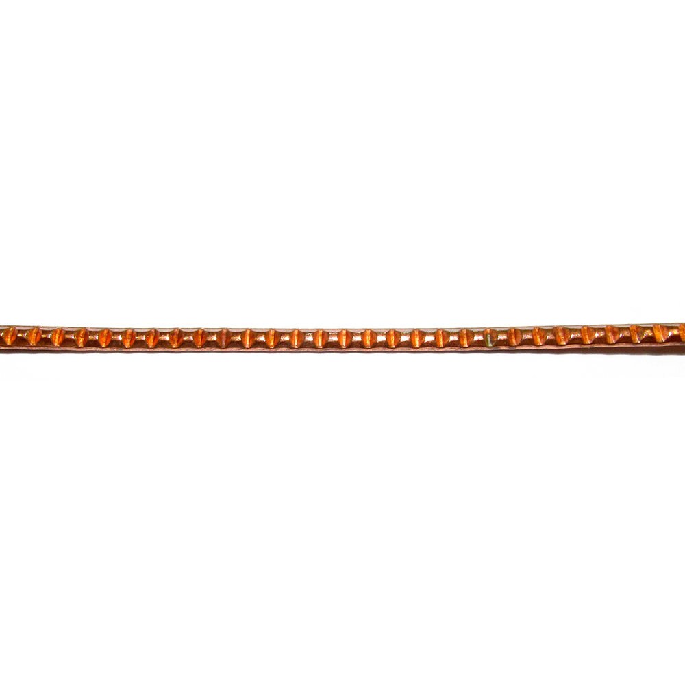 Natural Copper Bezel wire, Gallery wire, Gallery ribbon, Gallery pattern, Natural Copper, Copper wire, Jewelry making - 4 inch (10 cm)