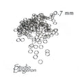 10 pcs 925 Sterling Silver Open Jump Rings 0.7 mm (21GA), Inside Diameter 2.0, 2.5, 3.0, 3.5, 4.0, 5.0 mm, Open jump rings, Jewelry making
