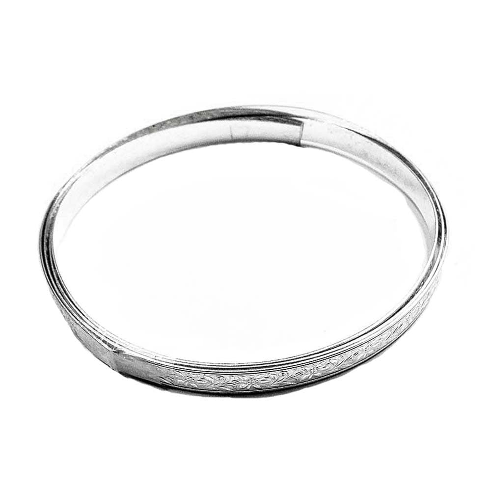 935 Argentium Silver Bezel wire, Gallery wire, Gallery ribbon, Gallery pattern, Jewelry making, Setting, Silver wire - 4 inch (10 cm)
