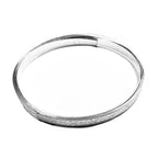 935 Argentium Silver Bezel wire, Gallery wire, Gallery ribbon, Gallery pattern, Jewelry making, Setting, Silver wire - 4 inch (10 cm)