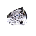 Black onyx man ring 925 sterling silver size 8 1/2, Handmade ring, single copy, sterling silver, natural onyx, man ring, black gemstone
