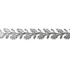 935 Argentium Silver Gallery wire, Bezel wire, Gallery ribbon, Gallery pattern, Argentium silver wire, Jewelry making - 4 inch (10 cm)