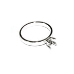 925 sterling silver blank ring with oval 4-Prong Settings 4x6mm size 4-11, Jewelry making, Ring mounting, Base ring, Prong setting - 1 piece