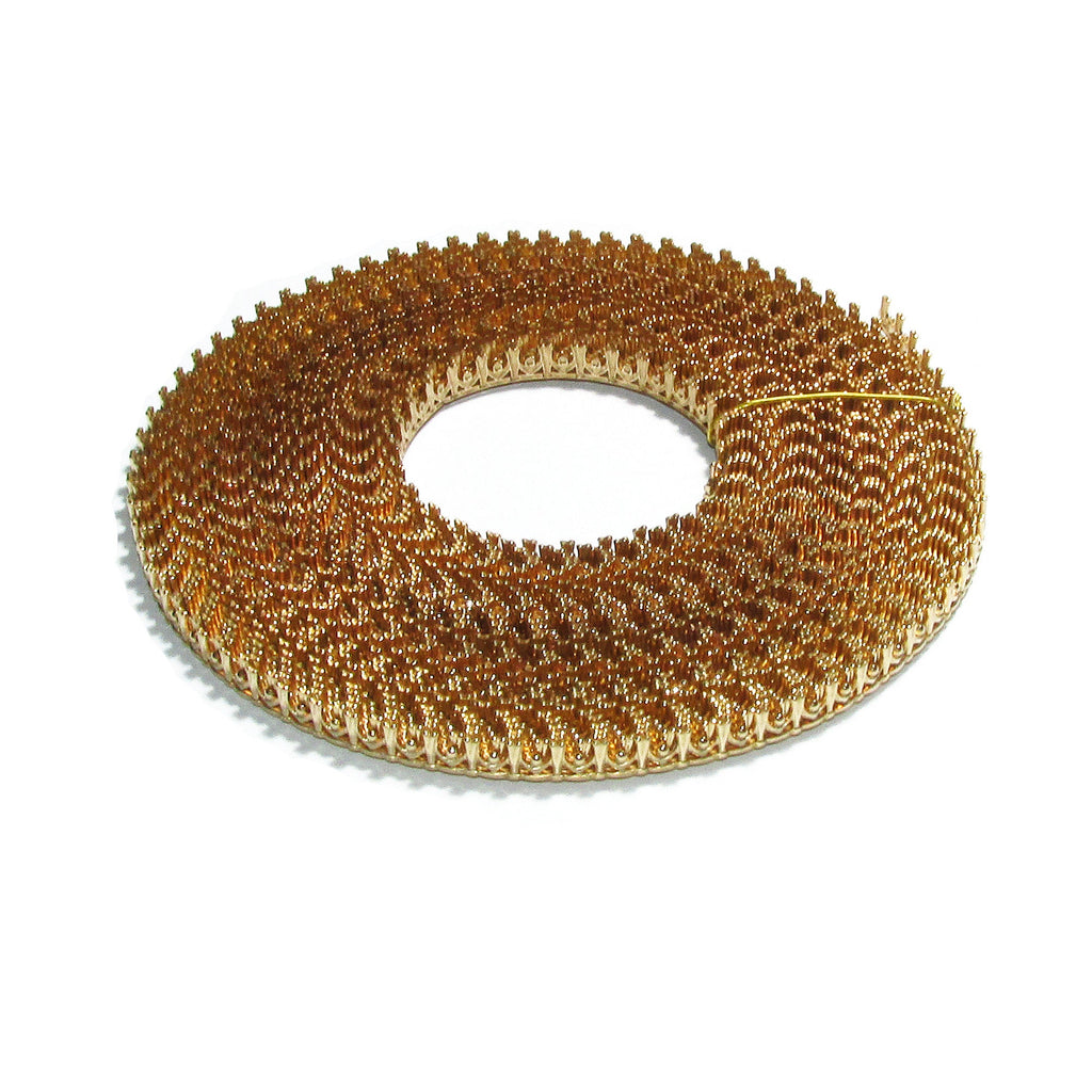14K Yellow Gold filled Gallery wire, Bezel wire, Gallery ribbon, Gallery pattern, Gold Filled Wire, Gold Filled Setting - 4 inch (10 cm)