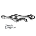 925 Sterling Silver Hook Eye Clasps size 3.5 cm, Jewelry making, Clasp, Hook eye clasp, Clasps, Sterling silver, Silver clasp - 1 piece