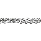 935 Argentium Silver Gallery wire, Bezel wire, Gallery ribbon, Gallery pattern, Jewelry making, Setting, Silver wire - 4 inch (10 cm)