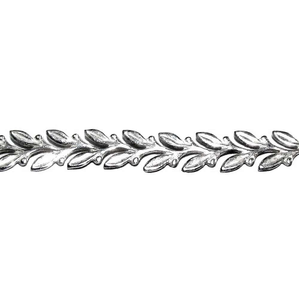 935 Argentium Silver Gallery wire, Bezel wire, Gallery ribbon, Gallery pattern, Jewelry making, Setting, Silver wire - 4 inch (10 cm)