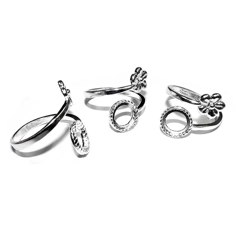 925 sterling silver open blank ring with bezel cup 8 mm, bezel cup, silver ring, base ring, Jewelry making, Setting - 1 piece