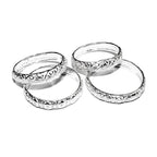 925 sterling silver blank ring size 6, 7, 8, silver ring, base ring, 925 sterling silver, ring silver, ring, Jewelry making - 1 piece
