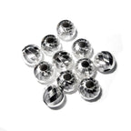925 sterling silver diamond cut beads size 6 mm, diamond cut beads, Jewelry making, silver beads, sterling silver, silver findings - 1 piece