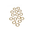 10 pcs/Pkg 14K Gold Filled Open Jump Rings 21 Gauge (0.7 mm) Inside Diameter 2.0, 2.5, 3.0, 4.0, 5.0 mm, Open jump rings, 14K Gold Filled