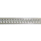935 Argentium Silver Bezel wire, Gallery wire, Gallery ribbon, Gallery pattern, Jewelry making, Setting, Silver wire - 4 inch (10 cm)