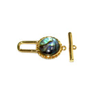 14K Yellow Gold filled Toggle Clasps size 24.0x13.0 mm, Gold Filled Toggle clasp, Jewelry making, Gold Filled clasp, Clasp toggle - 1 piece