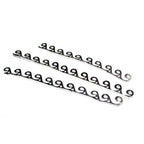 999 Fine silver Casted Bezel wire size 6.5x0.5 cm (2.4 inch), Gallery wire, Setting silver, Gallery pattern, Jewelry making - 1 piece