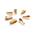 14K yellow gold filled Snap-On Pendant Bail size 10.5x4.0 mm, Gold filled Bail, Jewelry making, Bail findings, Bail, Gold filled - 1 piece