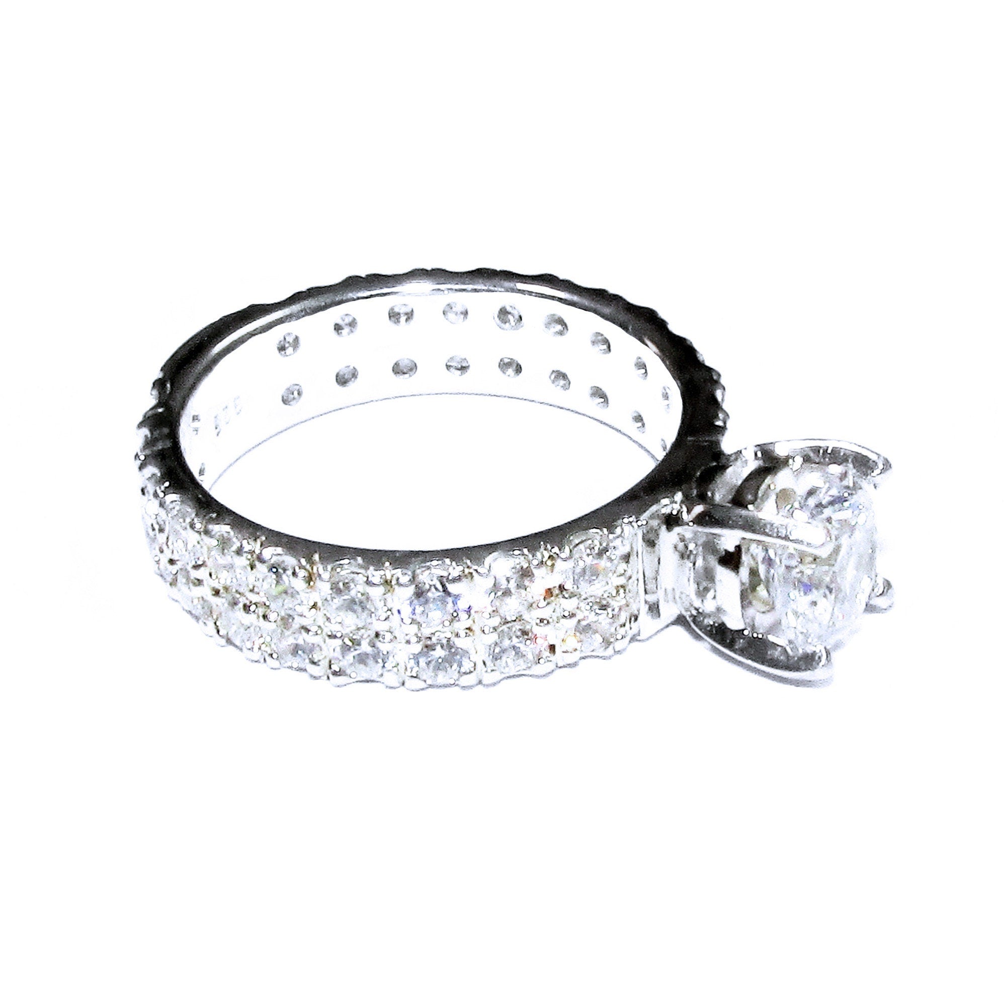 Statement White topaz ring 925 sterling silver size 5 1/2, Handmade ring, single copy, Sterling silver, Natural White topaz, White gemstone