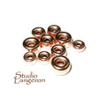 14K rose gold filled Rondelle Beads Size 3-10 mm, Beads, Gold filled beads, Rondelle beads, Spacer Beads, Jewelry making - 1 piece