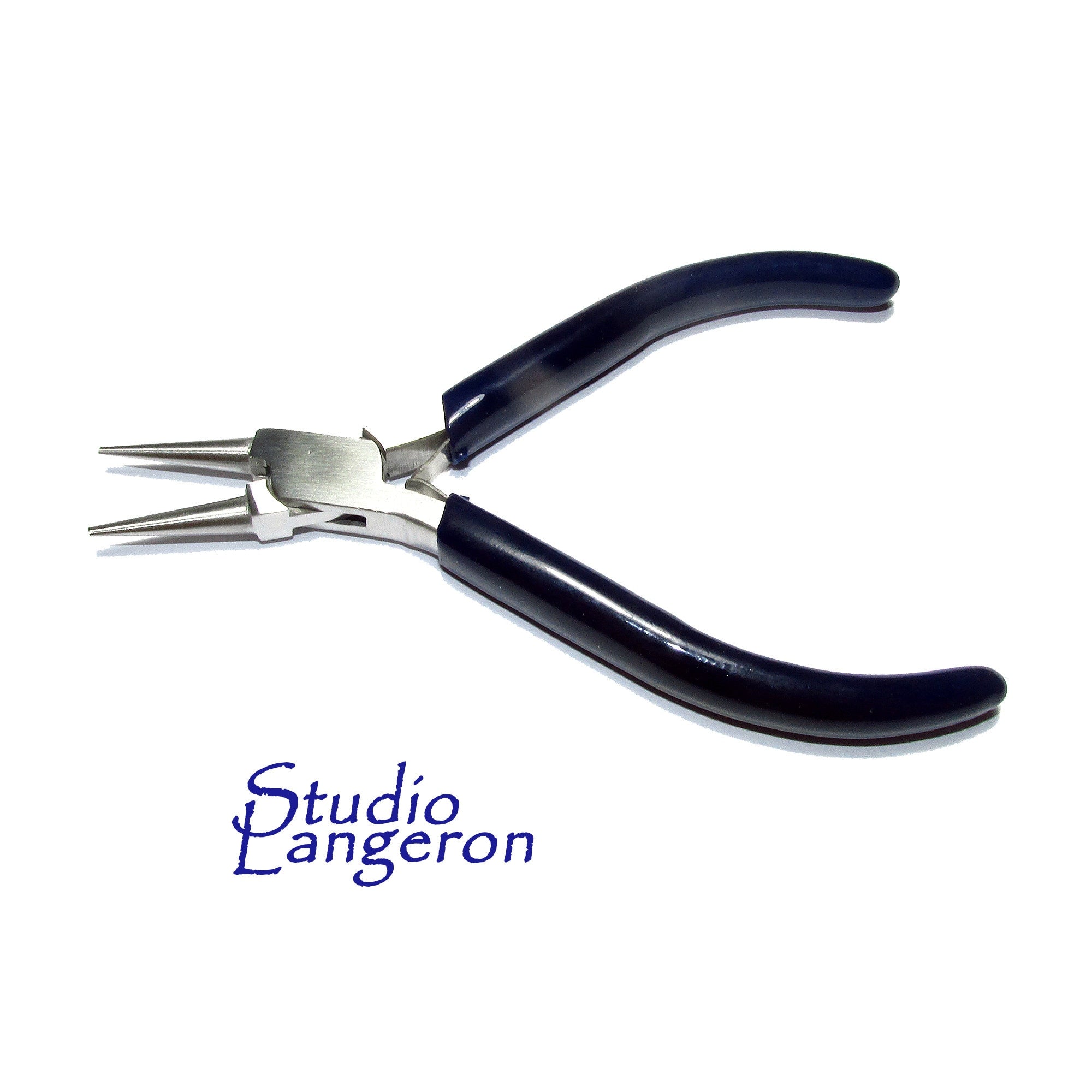 Round nose pliers Professionally Prepared for Jewelry Making PL513, BeadSmith, Length 115 mm (4.5 inch), Jewelry making  - 1 piece