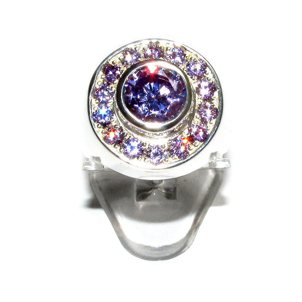Statement Amethysts ring 925 sterling silver size 8, Handmade ring, single copy, sterling silver, Amethysts, silver ring, Amethyst ring