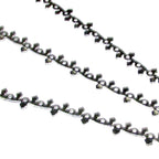999 Fine silver Casted Bezel wire size 6.5x0.5 cm (2.4 inch), Gallery wire, Setting silver, Gallery pattern, Jewelry making, Wire - 1 piece
