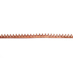 Natural Copper Gallery wire, Copper wire, Gallery pattern, Gallery ribbon, Wire, Setting, Jewelry making, Copper findings - 4 inch (10 cm)