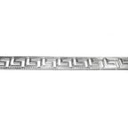 935 Argentium Silver Bezel wire, Gallery wire, Gallery ribbon, Gallery pattern, Argentium silver, Jewelry making, Wire - 4 inch (10 cm)