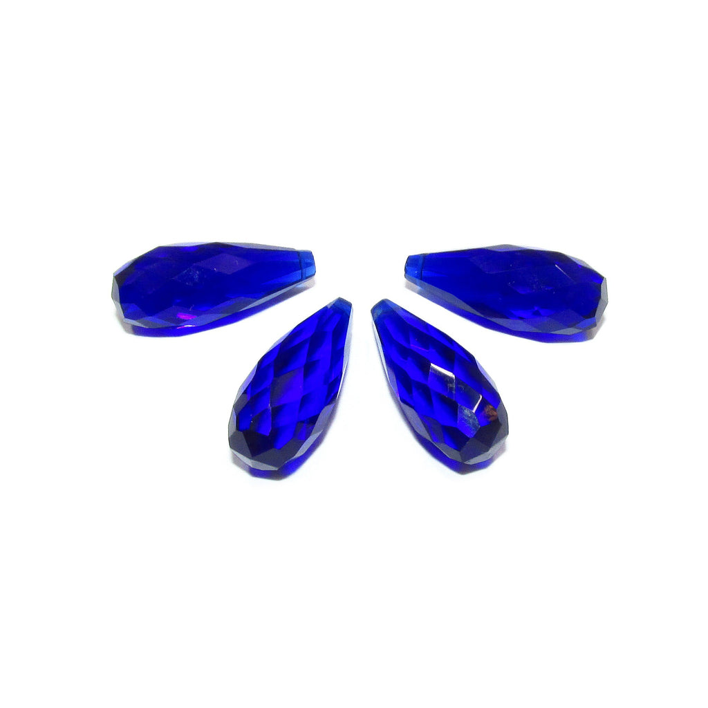Natural Tanzanite Teardrop faceted Beads size 20x8 mm, Tanzanite Gemstone, Jewelry making, Natural Gemstone Teardrop beads - 1 piece