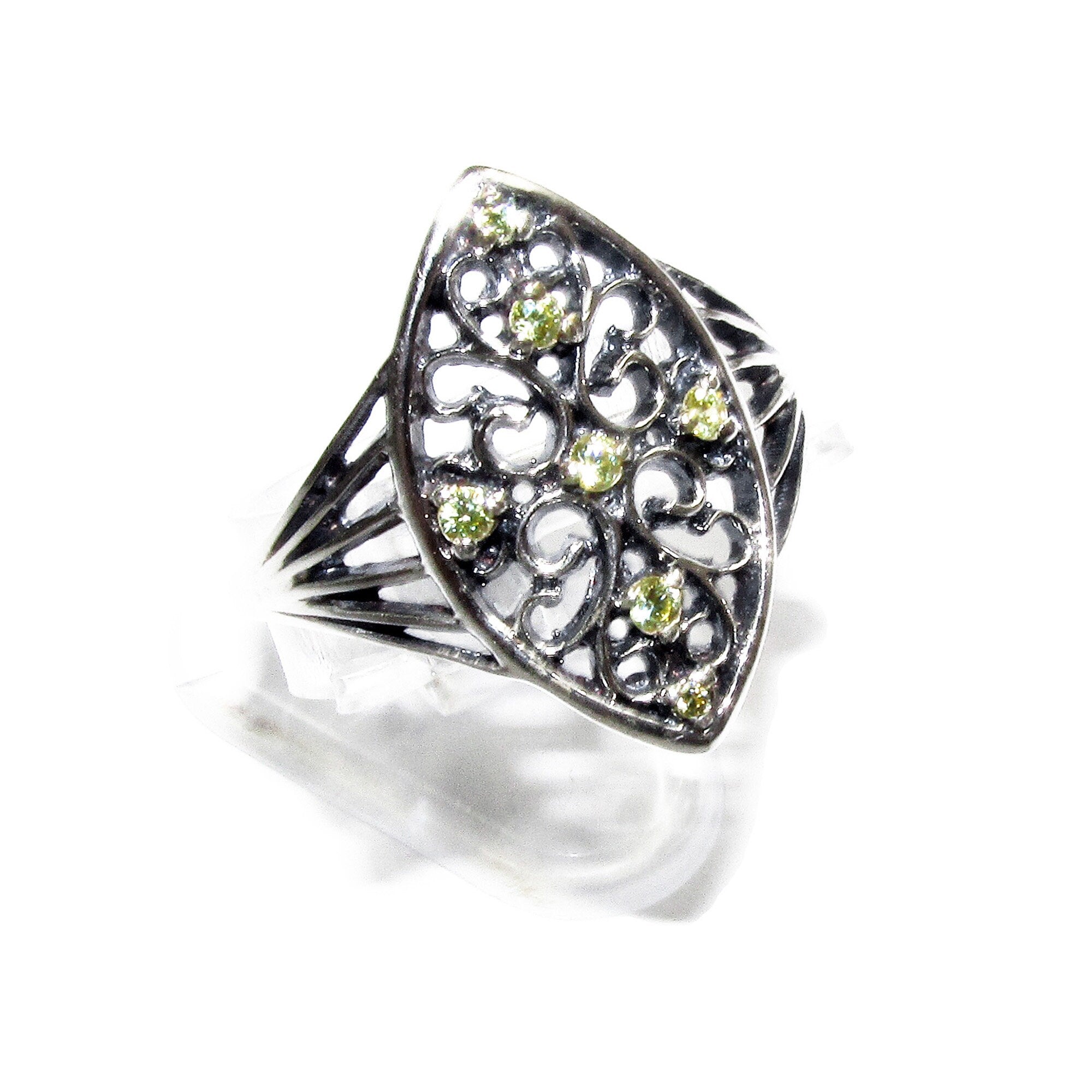 Citrine ring 925 sterling silver size 8, Handmade ring, single copy, 925 sterling silver, Natural Citrine, silver ring, gemstone Citrine