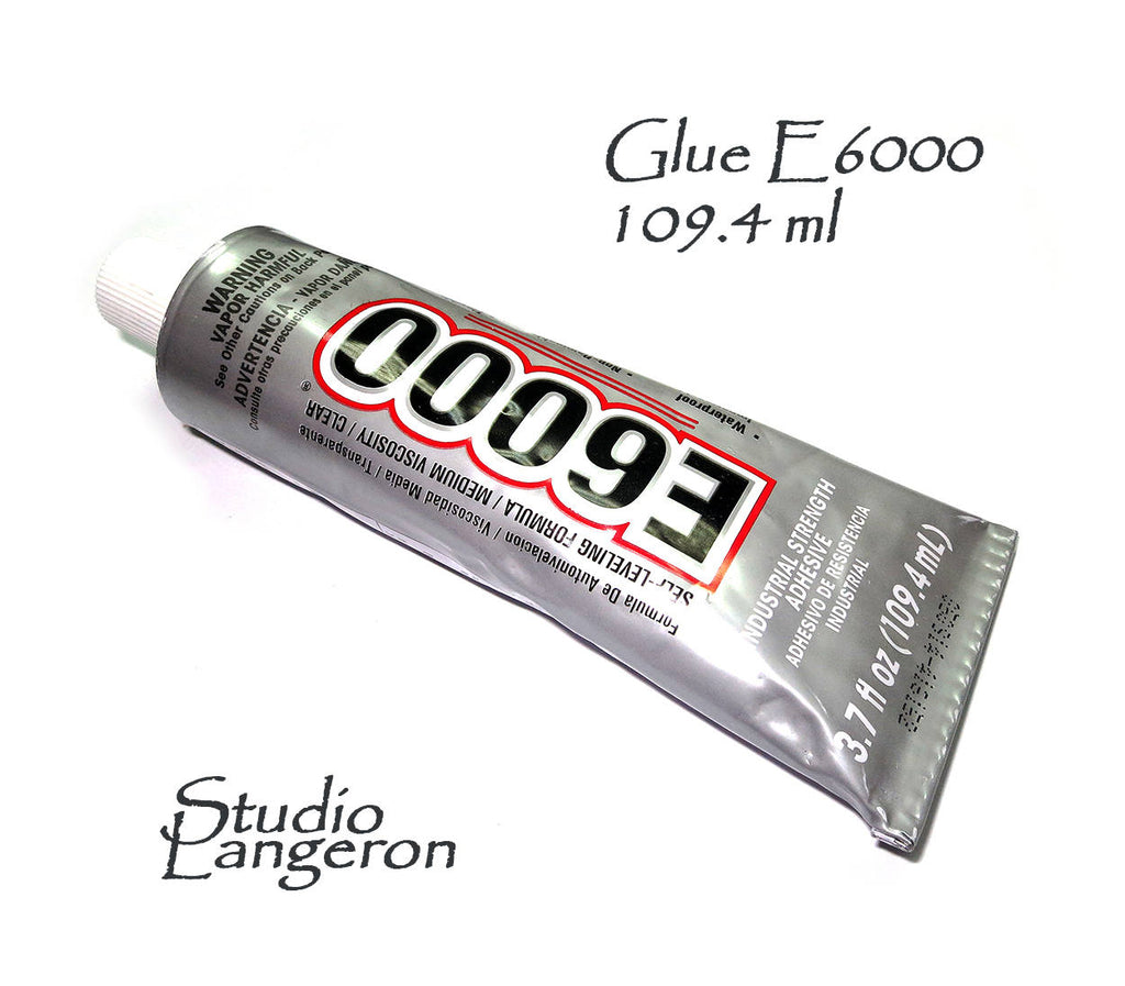 E6000 Permanent Craft Adhesive 109.4 ml (3.7 oz), Jewelry Craft Adhesive Glue, beading Glue, Beading Suppliers, Jewelry making - 1 piece