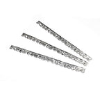 999 Fine silver Casted Bezel wire size 6.5x0.45 cm (2.6 inch), Gallery wire, Setting silver, Gallery pattern, Wire, Jewelry making - 1 piece
