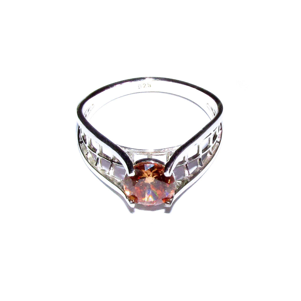 Citrine ring 925 sterling silver size 7, Handmade ring, single copy, 925 sterling silver, Natural Citrine, silver ring, gemstone Citrine