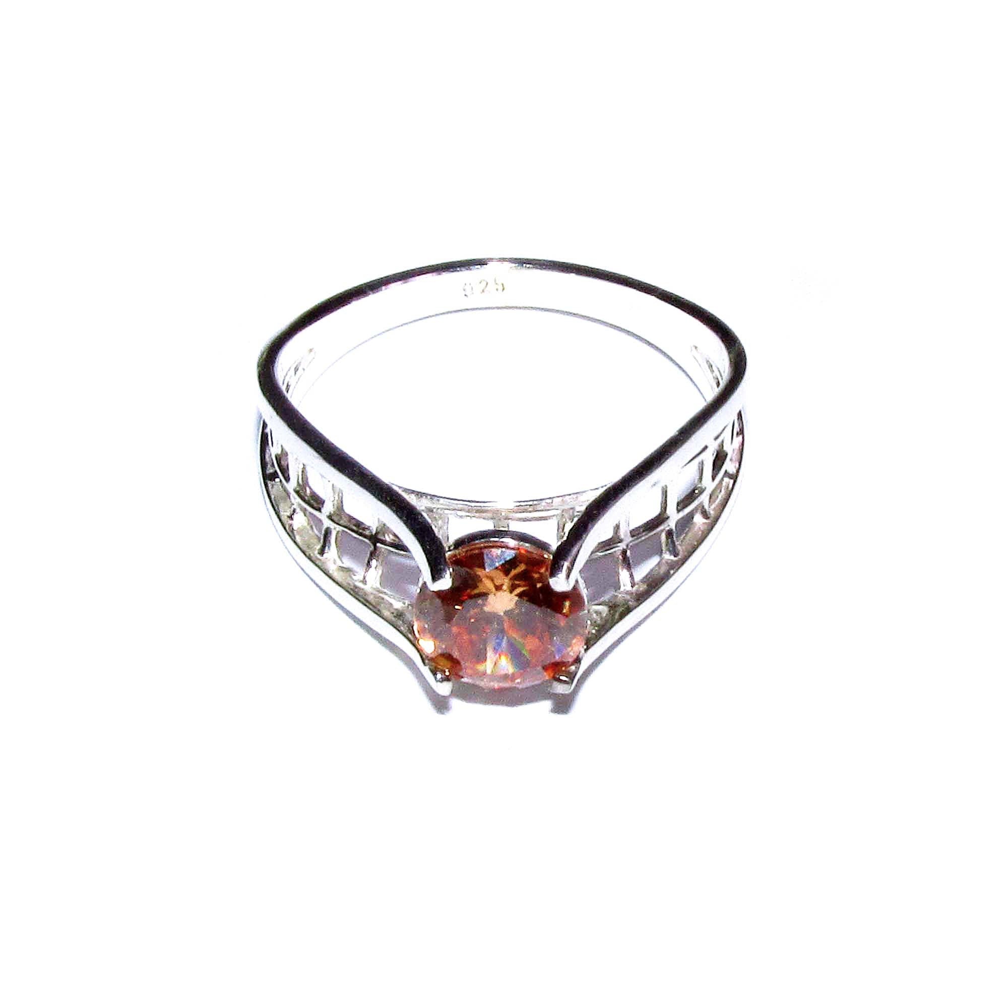 Citrine ring 925 sterling silver size 7, Handmade ring, single copy, 925 sterling silver, Natural Citrine, silver ring, gemstone Citrine