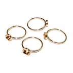 14K Yellow gold filled blank ring with bezel cup 7mm size 4 - 11, Base ring, Gold filled ring, ring mounting, Jewelry making - 1 piece