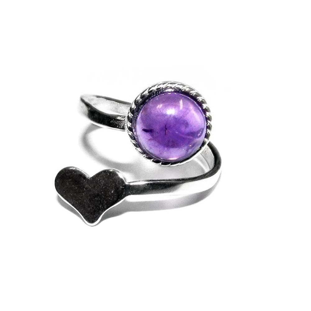 925 sterling silver open blank ring with bezel cup 8 mm, bezel cup, silver ring, base ring, setting, open ring, Jewelry making  - 1 piece