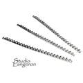 999 Fine silver Casted Bezel wire size 6.5x0.35 cm (2.6 inch), Gallery wire, Jewelry making, Gallery pattern, Wire, Silver wire - 1 piece