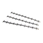 999 Fine silver Casted Bezel wire size 6.7x0.6 cm (2.7 inch), Gallery wire, Jewelry making, Gallery pattern, Wire, Silver wire - 1 piece