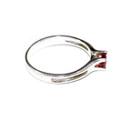 Garnet ring 925 sterling silver size 8, handmade ring, single copy, sterling silver, Garnet, 925 silver ring, gemstone, Gift ring, red ring