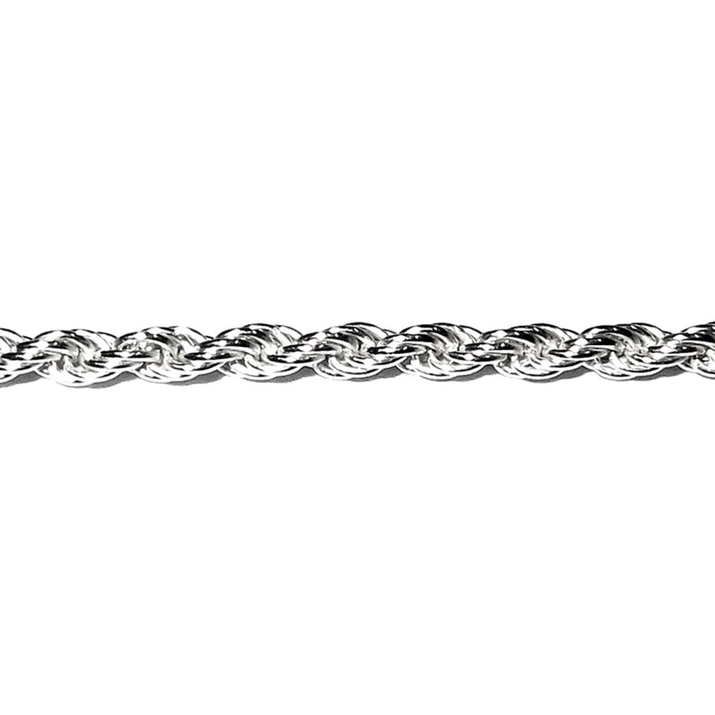 2.8 mm Sterling Silver French Rope Chain, shiny chain, 925 silver chain, Jewelry making, sterling silver chain, 925 silver - 1 Feet (30 cm)