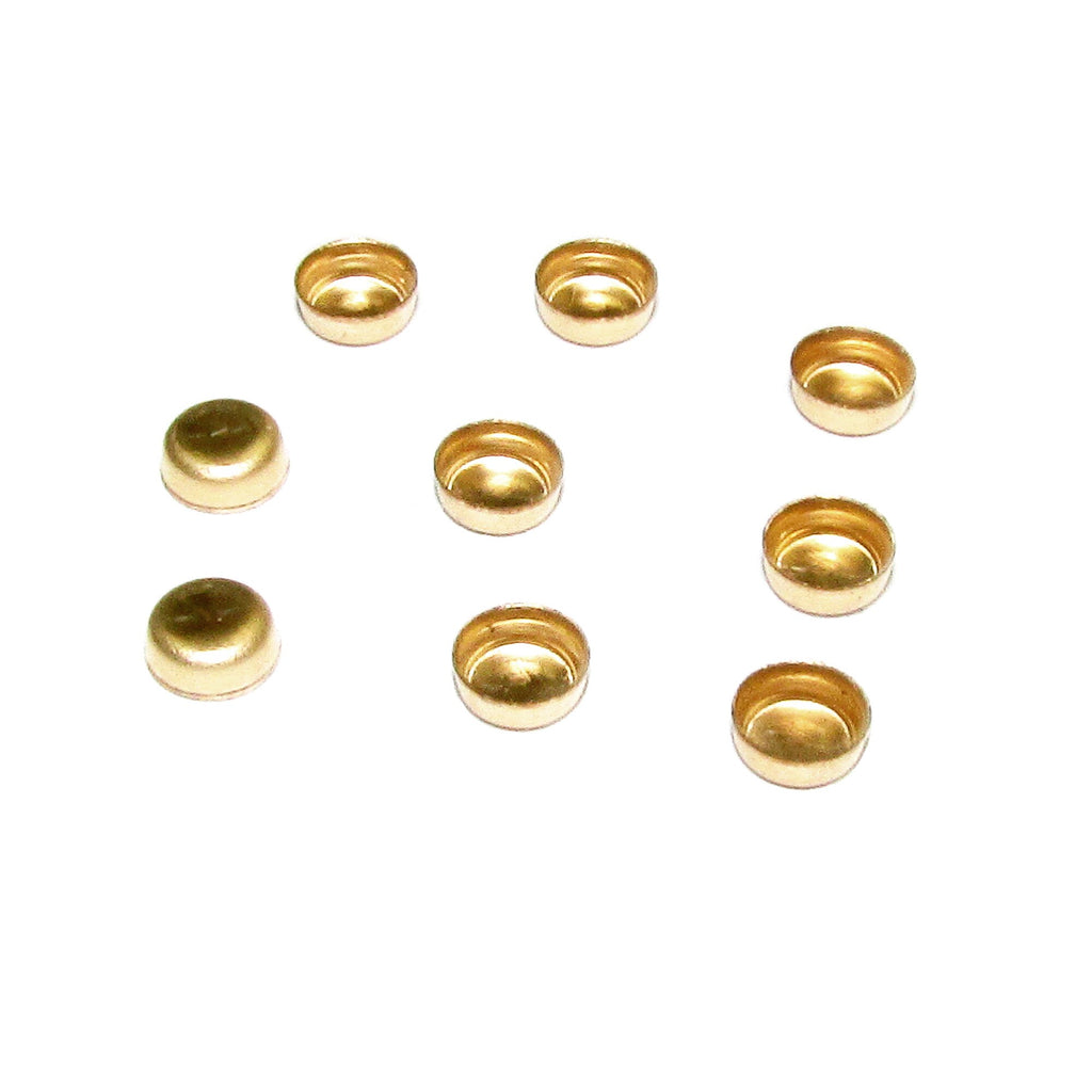 10 pcs size 3.0 mm 14K Yellow gold filled Round Bezel Cup, Bezel cup, Jewelry making, Round bezel cups, 14K Yellow gold filled, Setting