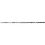 1.3 mm 925 Sterling Silver rolo cable chain, silver rolo chain, 925 silver shiny chain, Jewelry making, sterling silver chain - 1 Ft (30 cm)