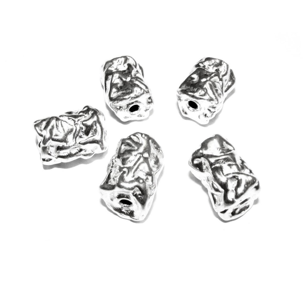 925 sterling silver handmade beads BP220, silver beads, Jewelry making, handmade beads, decorative beads, Original beads - 1 piece