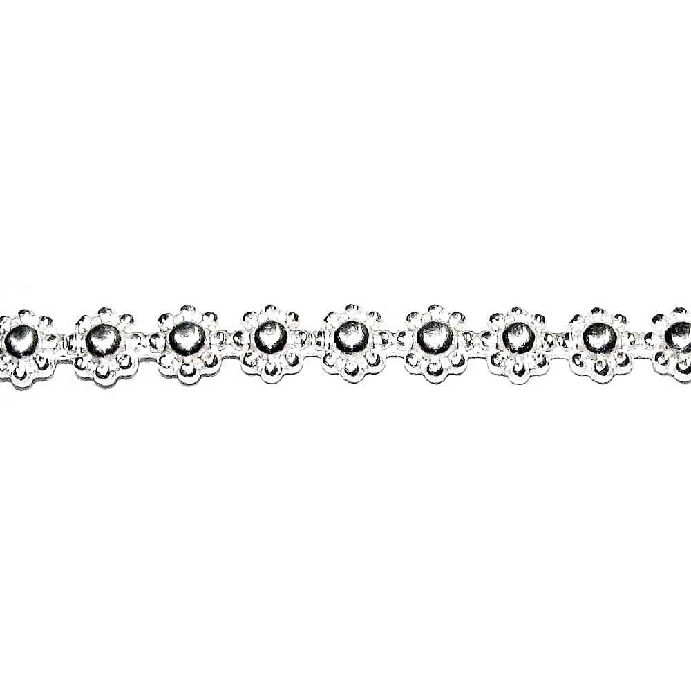 935 Argentium Silver Bezel wire, Gallery wire, Gallery ribbon, Gallery pattern, Argentium silver, Wire, Jewelry making - 4 inch (10 cm)