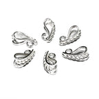 925 Sterling silver decorative Large Pendant Bails, sterling silver Bail, Jewelry making, Bail finding, bail for pendant, silver - 1 piece