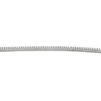 935 Argentium Silver Bezel wire, Gallery wire, Gallery ribbon, Gallery pattern, Argentium silver, Wire, Jewelry making - 4 inch (10 cm)