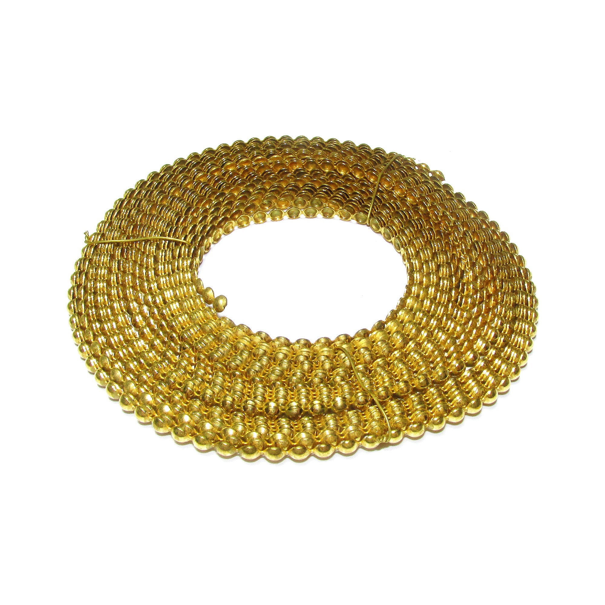Natural Brass Gallery wire, Brass wire, Gallery pattern, Gallery ribbon, Wire, Jewelry making, Brass findings, Setting - 4 inch (10 cm)