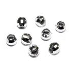 10 pcs 925 Sterling Silver rhodium plated Disco cut Beads 2.5 mm, Silver beads, Disco cut beads, Spacer Bead, Beads findings, Jewelry making